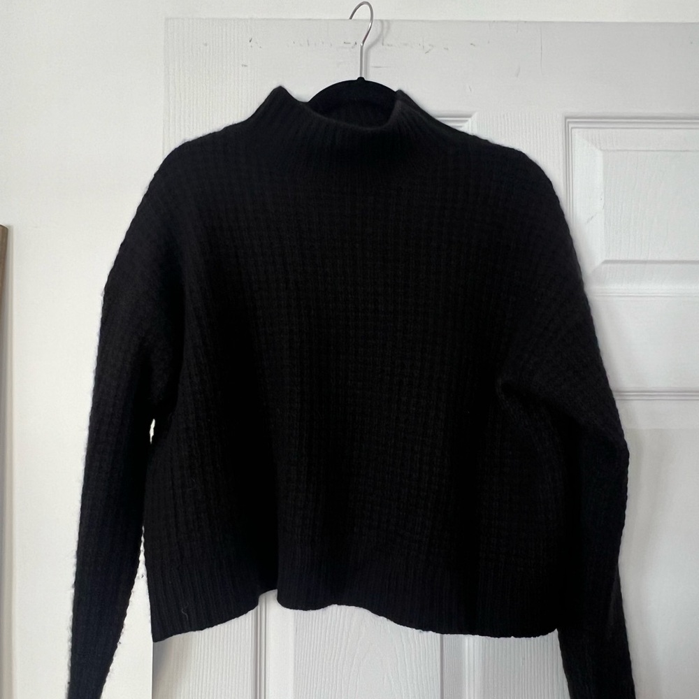 Black Turtleneck Sweater